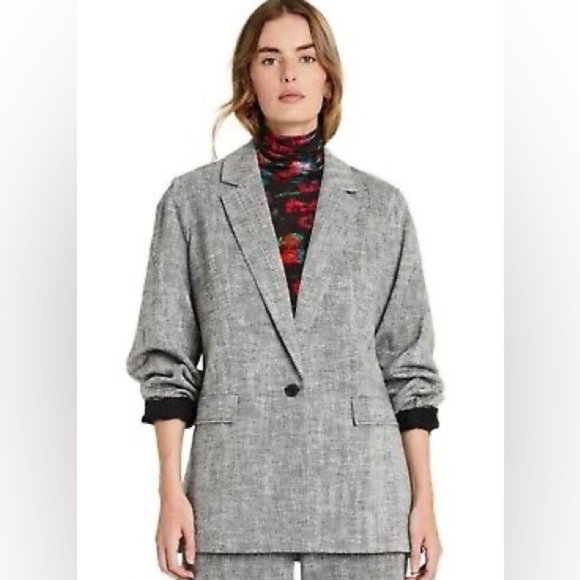 Rachel Comey X Target Grey Oversized Blazer Office Business Casual Neutral NWT - Picture 1 of 8